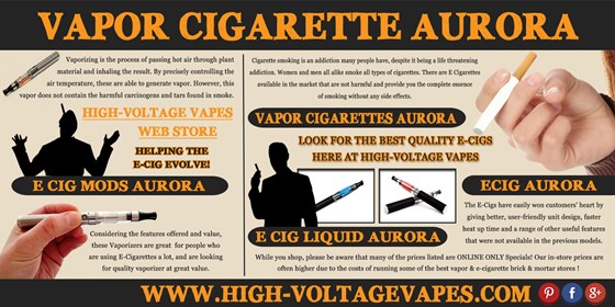 ecig aurora: vapor cigarette aurora