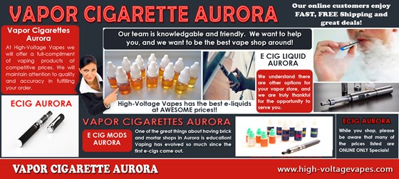ecig aurora:  vapor cigarettes aurora